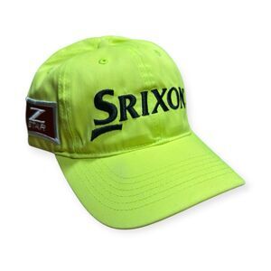 Srixon Z Star Tour‎ Yellow Golf Balls Hat Cap Neon Strapback Adjustable Logos
